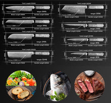 Load image into Gallery viewer, DAMASCUS KNIFES SPECIAL ONLY 12 AVAILABLE
