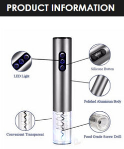 Blue Electric WINE Bottle Opener