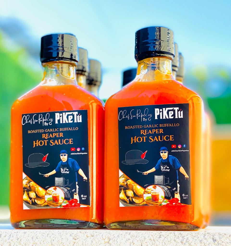 HOT SAUCE, Piketu Roasted Garlic Buffalo Reaper Sauce