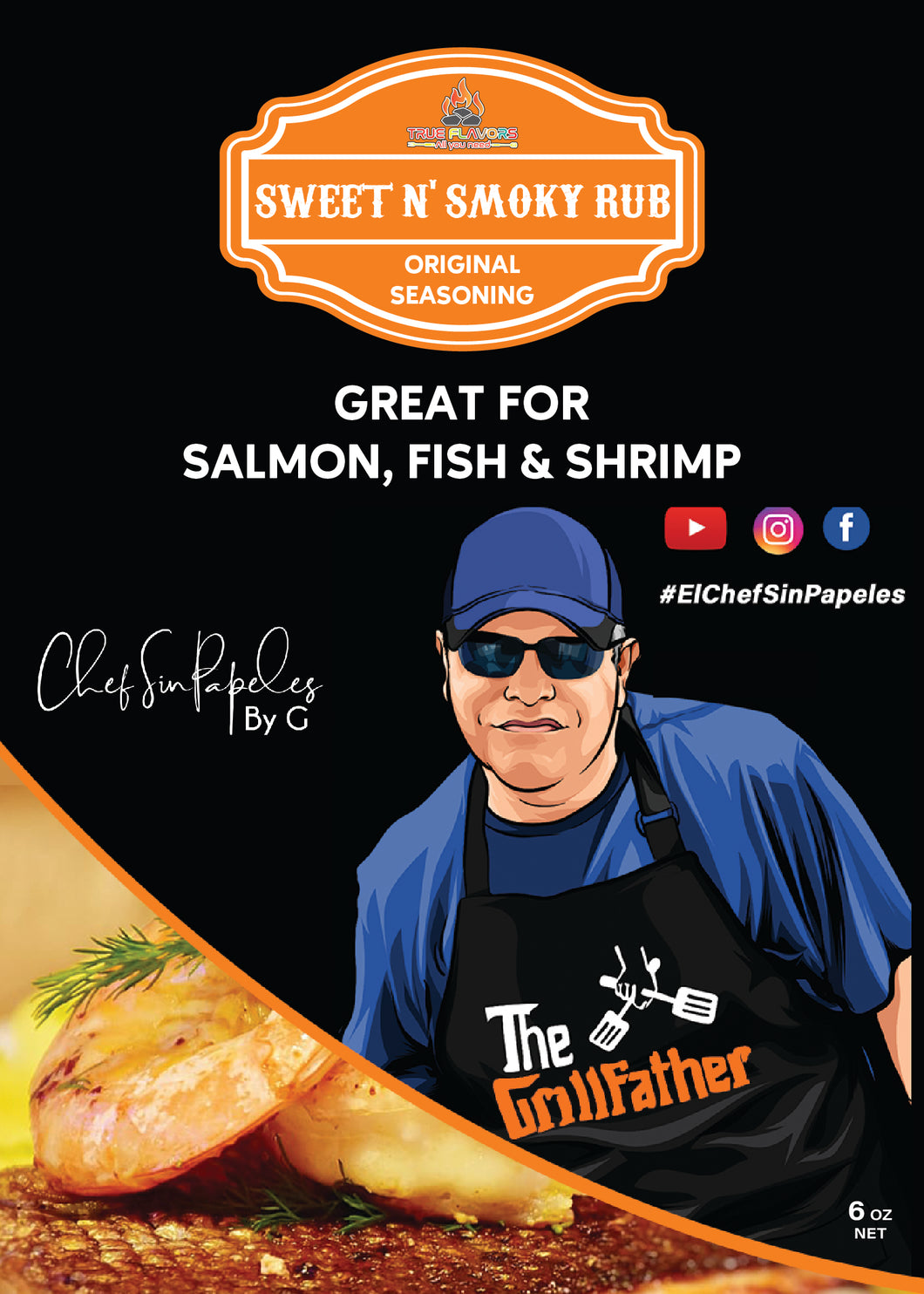 SWEET N' SMOKY RUB / Dulce & Ahumado