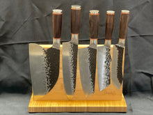 Load image into Gallery viewer, 1 set of 5 Stainless Steel Carbon Meat Slicing Kitchen Knives
